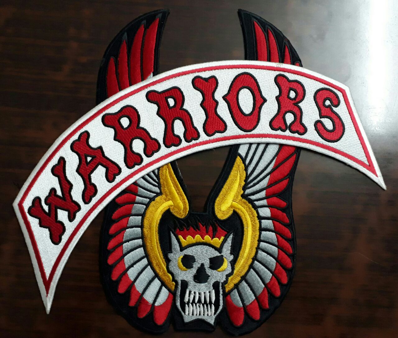 The Warriors Movie Vest Embroidery Patches Set